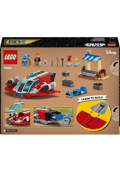 LEGO® Star Wars™: Young Jedi Adventures Crimson Firehawk™ 75384 4+ Yaratıcı Oyuncak Yapım Seti - 136 Parça