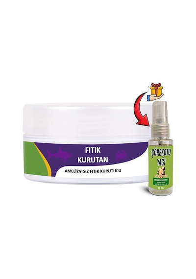 Fıtıkkurutan 1 Tane 50 Ml Krem + Çörek Otu Yağı