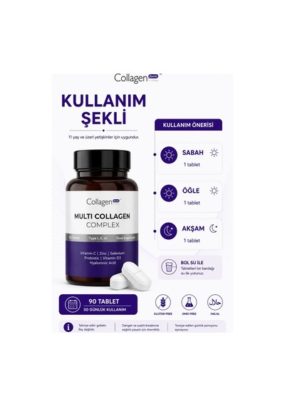 Collagen Forte Multi Collagen Complex 90 Tablet