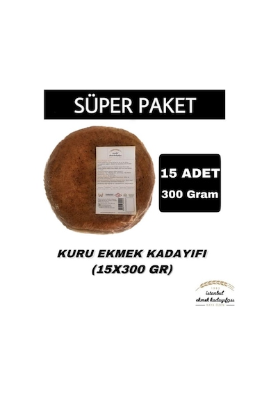 İstanbul Ekmek Kadayıfçısı Kuru Ekmek Kadayıfı 15 x 300 G