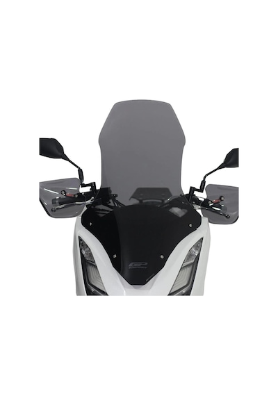 GP Kompozit Honda PCX 125 2021-2024 Uyumlu Ön Tur Camı Füme 79 cm