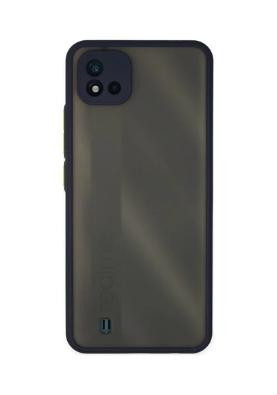 Realme C11 2021 Uyumlu Kılıf Montreal Silikon Kapak - Lacivert