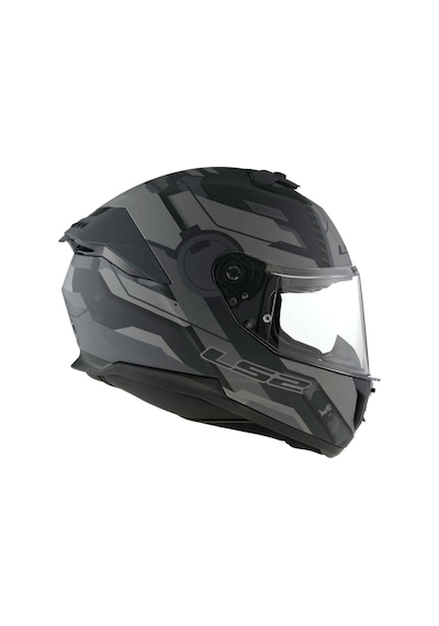 Ls2 Stream 2 Shadow Kapalı Kask Mat Titanyum - Gri