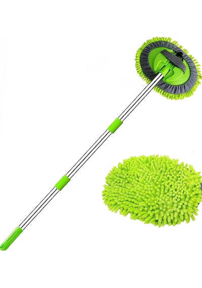 Qasul Mikrofiber Çok Fonksiyonlu Uzun Sopalı Mop