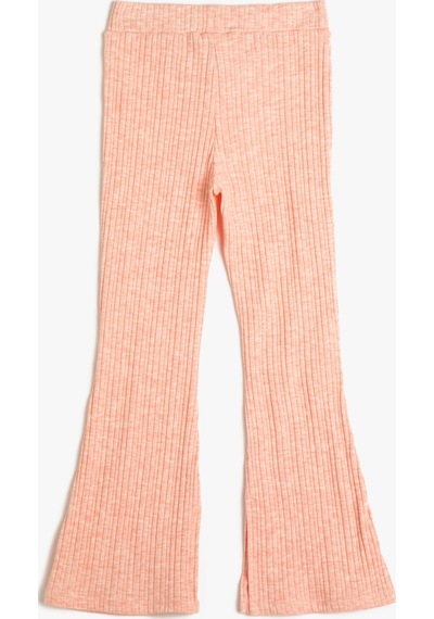 Koton İspanyol Paça Tayt Pantolon Yırtmaç Detaylı Beli Lastikli Fitilli Pembe 3skg40046ak 3SKG40046AK274 Gül Koton İspanyol Paça Tayt Pantolon Yırtmaç Detaylı Beli Lastikli Fitilli Pembe 3skg40046ak 3SKG40046AK274 Gül