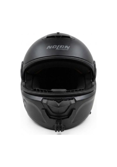 Nolan N60-6 Uyumlu Aksiyon Kamera Aparatı - Kask Çene Bağlantı Aparatı Siyah