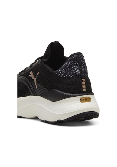 Puma Softride Mayve Leopard Wns Kadın Spor Ayakkabı 31016201 Siyah