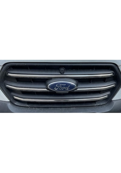 Ford Transit Krom Ön Panjur 4 parça 2019 ve üzeri Paslanmaz Çelik