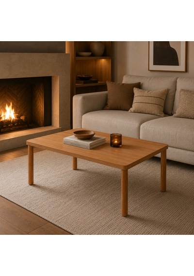 Ganni Home Bohem Orta Sehpa Meşe Meşe Gürgen Ayaklı Modern Dikdörtgen Tasarım Meşe-meşe Ganni Home Bohem Orta Sehpa Meşe Meşe Gürgen Ayaklı Modern Dikdörtgen Tasarım Meşe-meşe