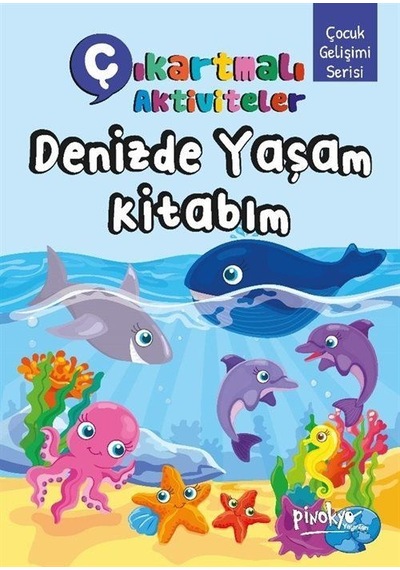 Çıkartmalı Aktiviteler Denizde Yaşam Kitabım / Buçe Dayı