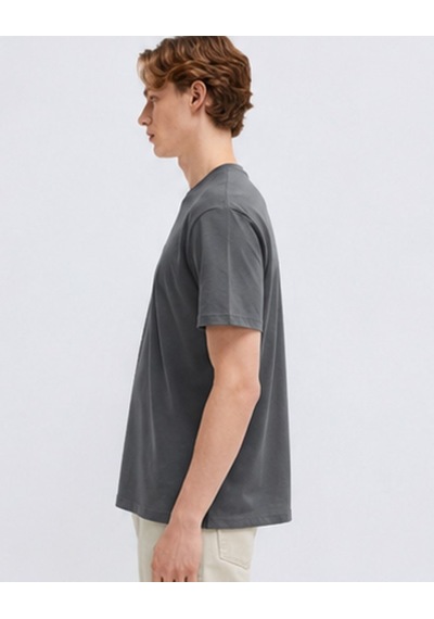 Mavi M0613348-91268 Mavi Jeans Baskılı T-shirt Erkek Tişort Füme