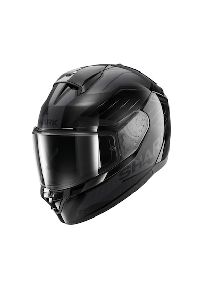 Shark Ridill 2 Bersek Kapalı Kask Siyah Parlak Siyah