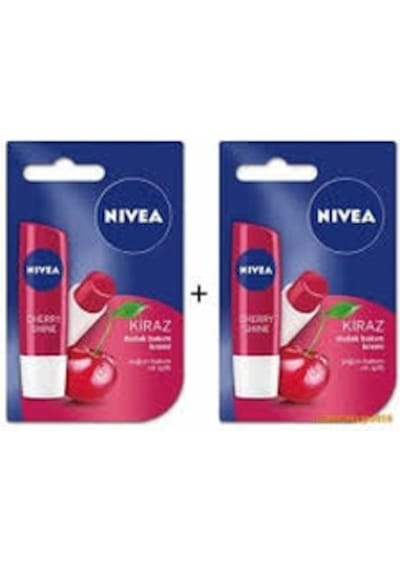 Nivea Lipstick Kiraz Dudak Bakım Kremi 2'li