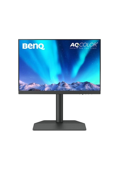Benq Uyumlu Sw242q 24 2k Adobergb 90w Usb-c Fotoğraf Ve Renk Düzenleme Monitörü