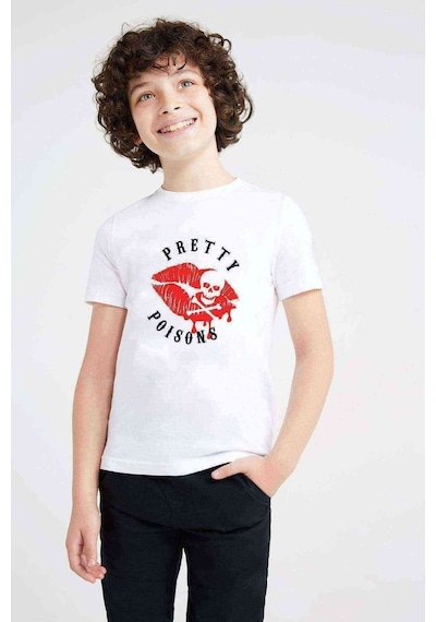 Tshirthane Riverdale Pretty Poisons 2 Baskılı Unisex Çocuk Beyaz T-Shirt