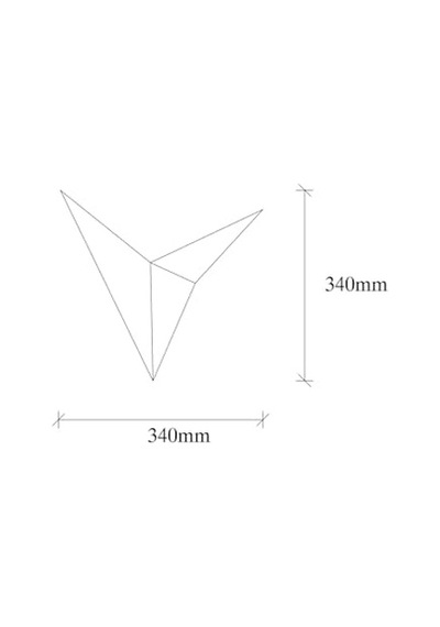 Şık Eskitme Metal Aplik G9 Duvar Lambası 34x5x34 Cm Salon Yatak Odası Aydınlatma, Beyaz-3203 Diğer