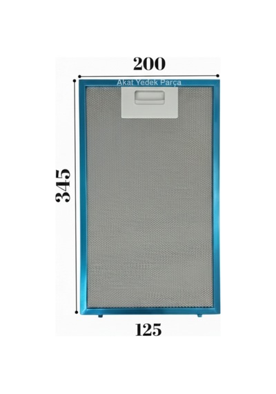 Esty İle Uyumlu 1390 Davlumbaz Metal Filtresi