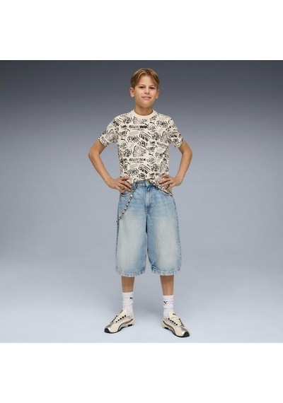 Puma Mid 90s Aop Erkek Çocuk Tişört Çok Renkli