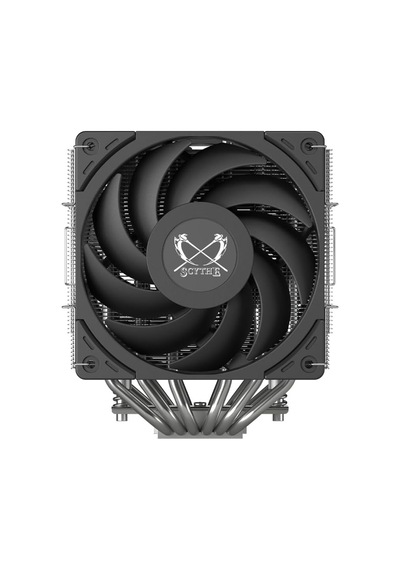 Magoroku Dual Tower Dual Fan Cpu Hava Soğutucu, Intel Lga1700, Lga1151, Amd Am5, Am4 Desteği, 120mm, Scmr-1000