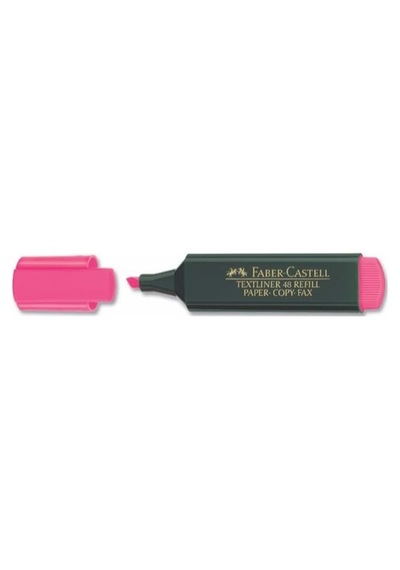 Faber Castell Fosforlu Kalem Pembe - 3 Adet