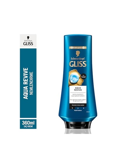 Gliss Aqua Revive Nemlendirici Saç Bakım Kremi 360 Ml