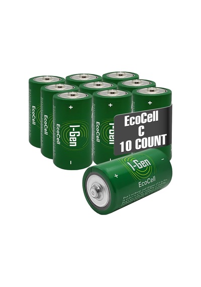 I-gen Ecocell Çinko Karbon C Boy R14 1.5v Pil 10'lu Paket