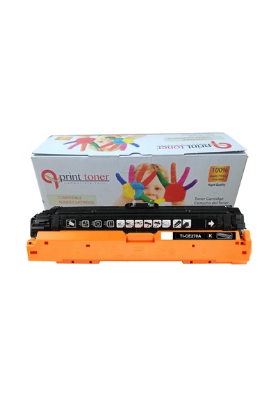 Qprint Toner Hp Ce740a Siyah Uyumlu Toner 650a Bk Ce270a Ce340a Cp5220 Cp5225 M750 M775