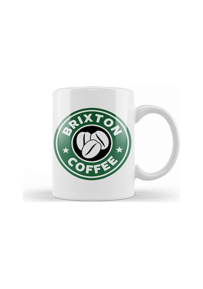 Brixton Coffee Starbucks Kupa Bardak Porselen Karışık