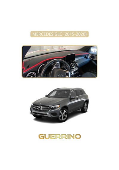 Mercedes Glc 2015-2020torpido Koruma Halısı Bej Kenar