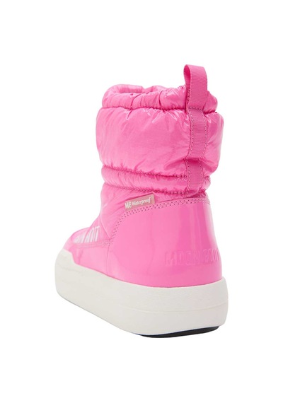 J001 Pink Gum Bot Kız Çocuk 80d3440110 Moon Boot Jr Park Tube Mid Glitter Wp Pembe