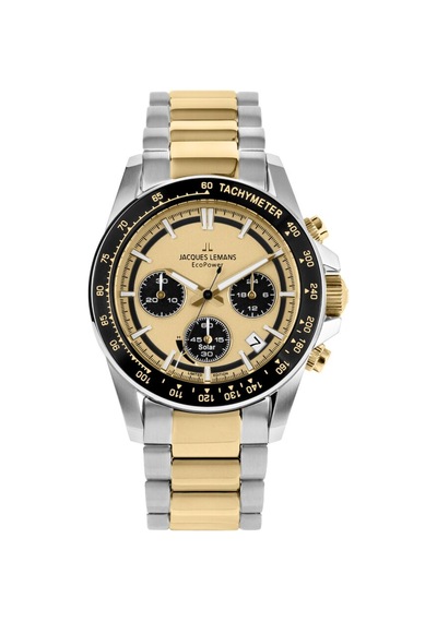 Jacques Lemans Annıversary Eco Power 50-1d Erkek Kol Saati Gümüş