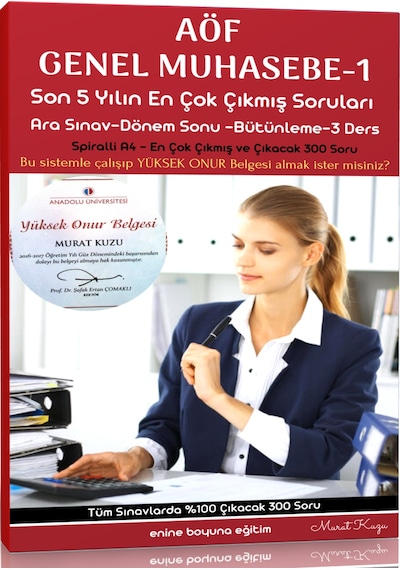 Aöf Genel Muhasebe-1 Çıkmış ve Çıkacak Sorular