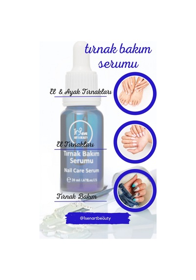 Tırnak Güçlendirici & Nemlendirici Bakım Serumu /protez Tırnak Ve Kalıcı Oje Sonrası Bakım 30 Ml 1