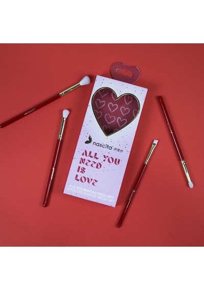 Nascita Love 4lü Göz Makyajı Fırça Seti - 114