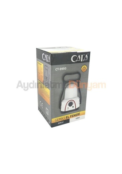 Cata Ct-9950 Şarjlı Gemici El Feneri Beyaz