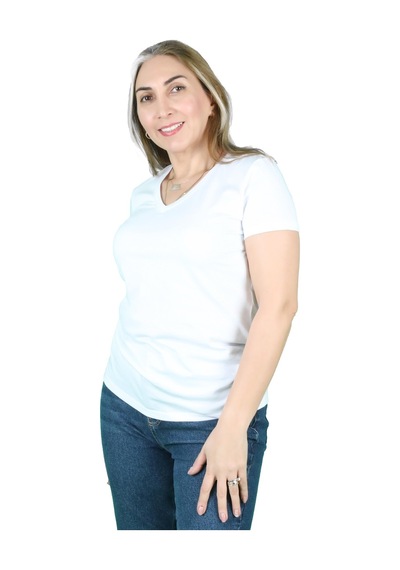 Kadın Cotton Kısa Kollu Tişört 001