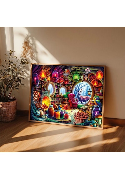 20826 Puzzle 1000 Mystical House İn The Forest