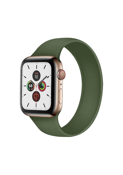 Watch 40mm Uyumlu Krd-31 Solo Loop Medium Zore Kordon-gri