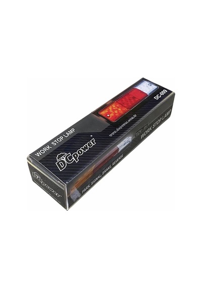 10v-80v Stop Lambası Ledli 4 Fonksiyonlu 190 50 30 Mm
