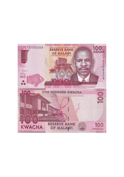 Malawi 2020 Yılı 100 Kwacha Yabancı Kağıt Para Çil Unc Koleksiyon Para