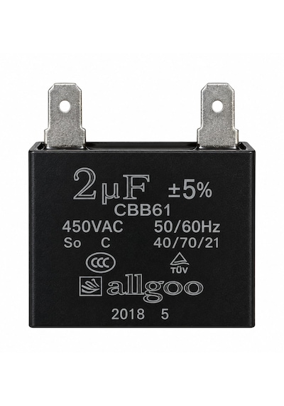 2 Μf Kapasitör Kondansatör Motor Fan Çalıştırma Kondansatörü 1