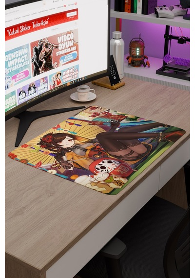Chiori Genshin Impact Anime Gacha V4 - 48x40 Xl Gaming Mouse Pad Fare Altlığı