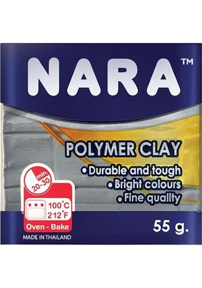 Nara Proto Polimer Kil 55 Gr. Pm25 Metallic Grey
