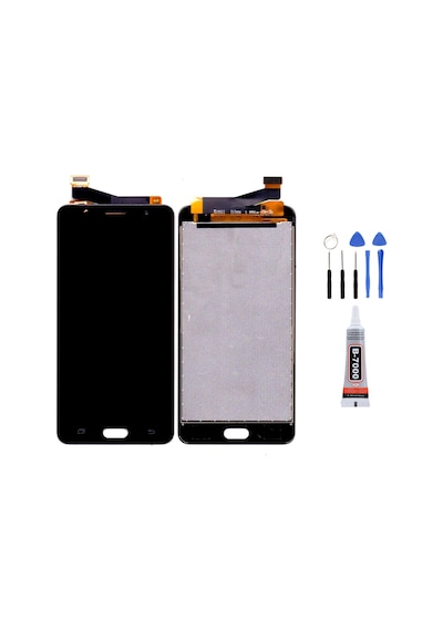 Samsung J7 Max G615f Siyah Uyumlu Lcd Ekran Dokunmatik Tamir Seti Yapıştırcı Set Yedcom