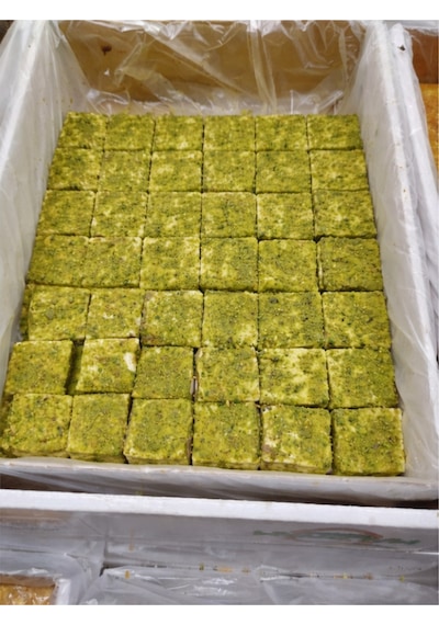 Saray Usulü Antep Fıstıklı Hünkar Lokumu 500 Gr