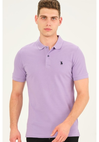 T8561 Dewberry Erkek Tshırt-lila Lila