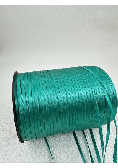 Paşateks 3.5 Mm Saten Kurdela-10 Metre-yeşil
