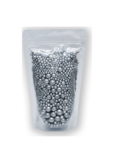 Draje Boncuk 2-4-8mm Gümüş 250gr