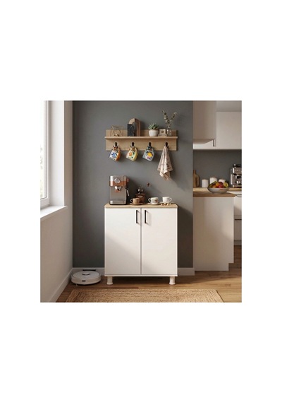 Da-015 Ayakkabılık Portmanto, Elbise Askılı 2 Kapaklı 3 Raflı Dolap, Vestiyer, Kahve Köşesi, Beyaz-s.meşe Kahverengi - 911158598 Kahverengi Da-015 Ayakkabılık Portmanto, Elbise Askılı 2 Kapaklı 3 Raflı Dolap, Vestiyer, Kahve Köşesi, Beyaz-s.meşe Kahverengi - 911158598 Kahverengi