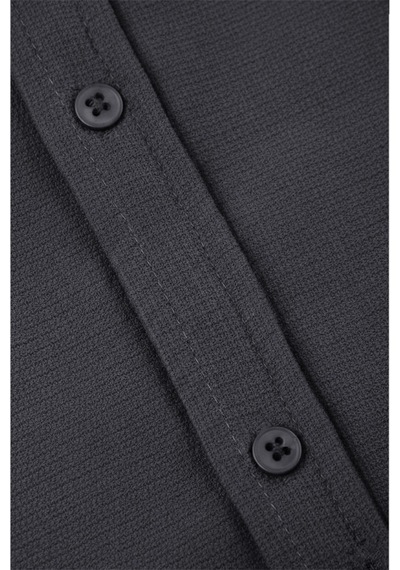 Rizzup Füme Slim Fit Örme Kumaş Likralı Erkek Gömlek Nefes Alan Esnek Ve Modern Tasarım 2602604 Rizzup Füme Slim Fit Örme Kumaş Likralı Erkek Gömlek Nefes Alan Esnek Ve Modern Tasarım 2602604
